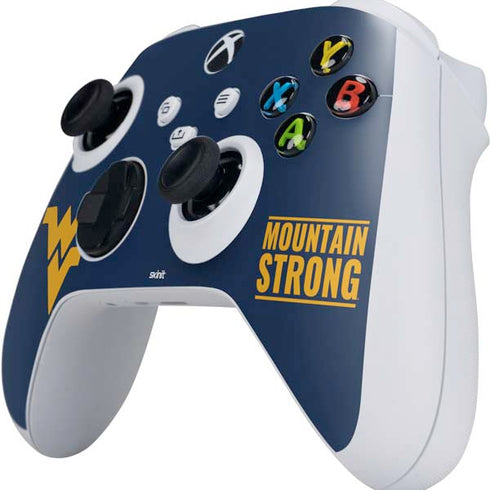 West Virginia University Yellow Xbox Series S Controller Skin